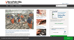 Desktop Screenshot of meatandpoultryonline.com